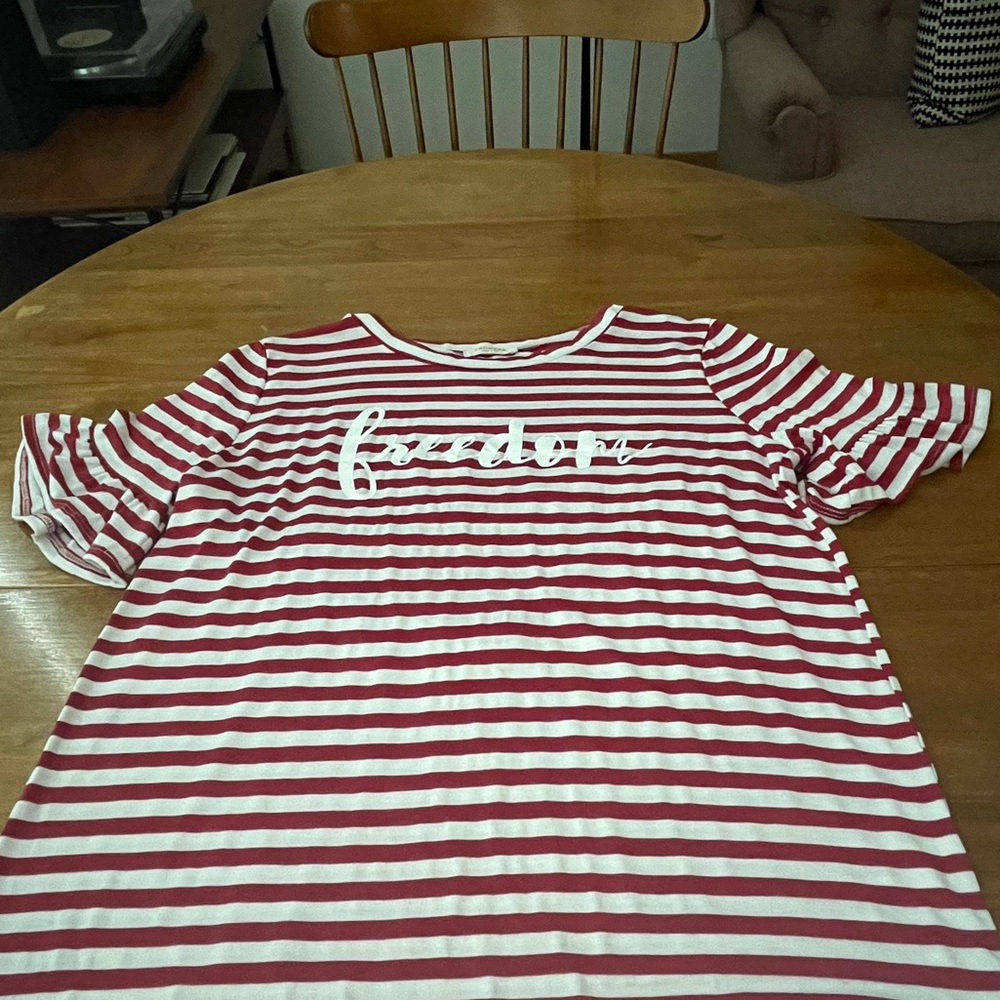 Great top for 4th of July! Made in the USA